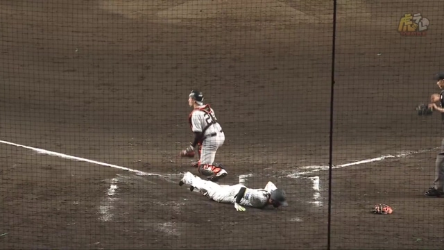 2025/05/20 阪神vs巨人 7回裏、森下選手の犠牲フライで追加点
